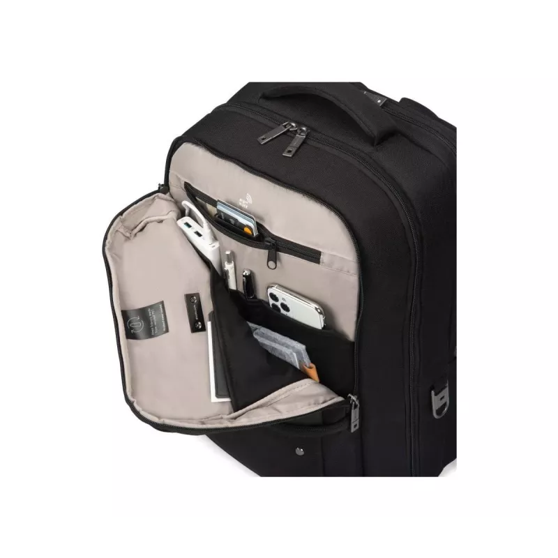 DICOTA Five - 14-16 Zoll Notebook-Rucksack - Schwarz / 900d recyceltes PET-Polyester