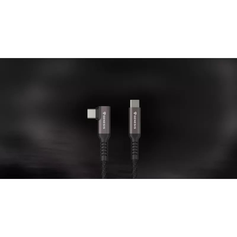 GENESIS NVC-2218 USB-Kabel USB 3.2 Gen 2 (3.1 Gen 2) 3 m USB C Schwarz, Grau