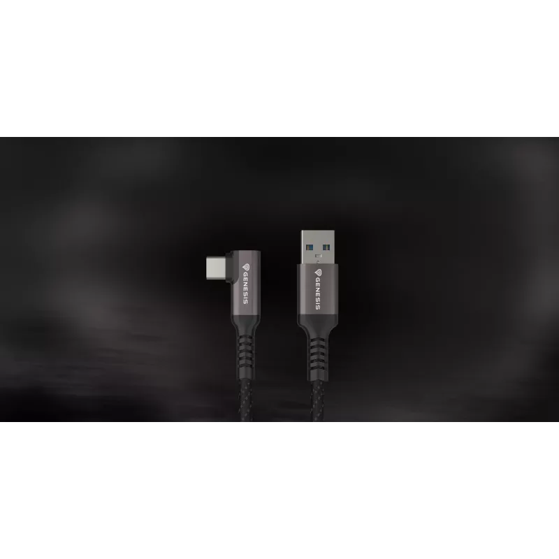 GENESIS NVC-2220 USB-Kabel USB 3.2 Gen 1 (3.1 Gen 1) 3 m USB A USB C Schwarz, Grau