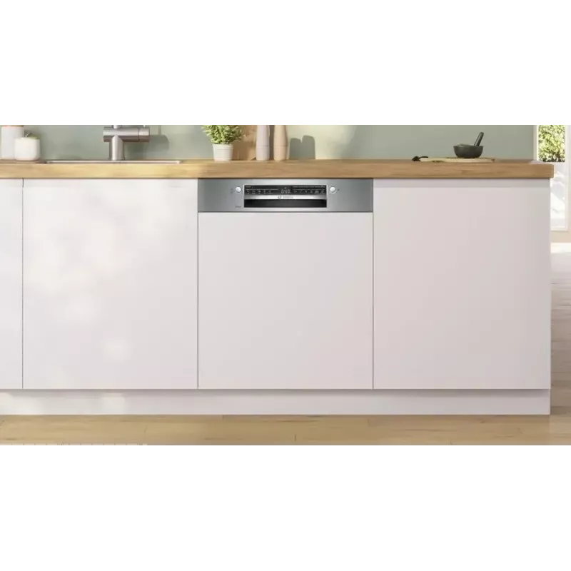Bosch Serie 2 SMI2ITS09E teilintegrierbarer Geschirrspüler, 13 Maßgedecke, 46 dB, Home Connect, Energieklasse E