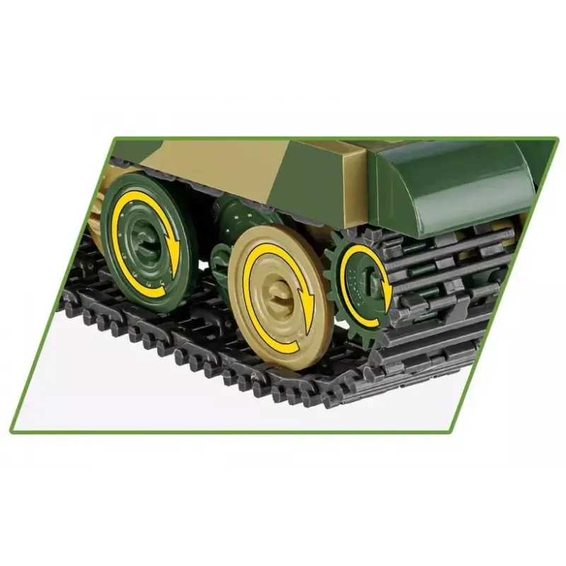 COBI 2733 Historical Collection Panzerjäger Tiger Ausf. B Jagdtiger Konstruktionsspielzeug, 528 Teile, 1:48