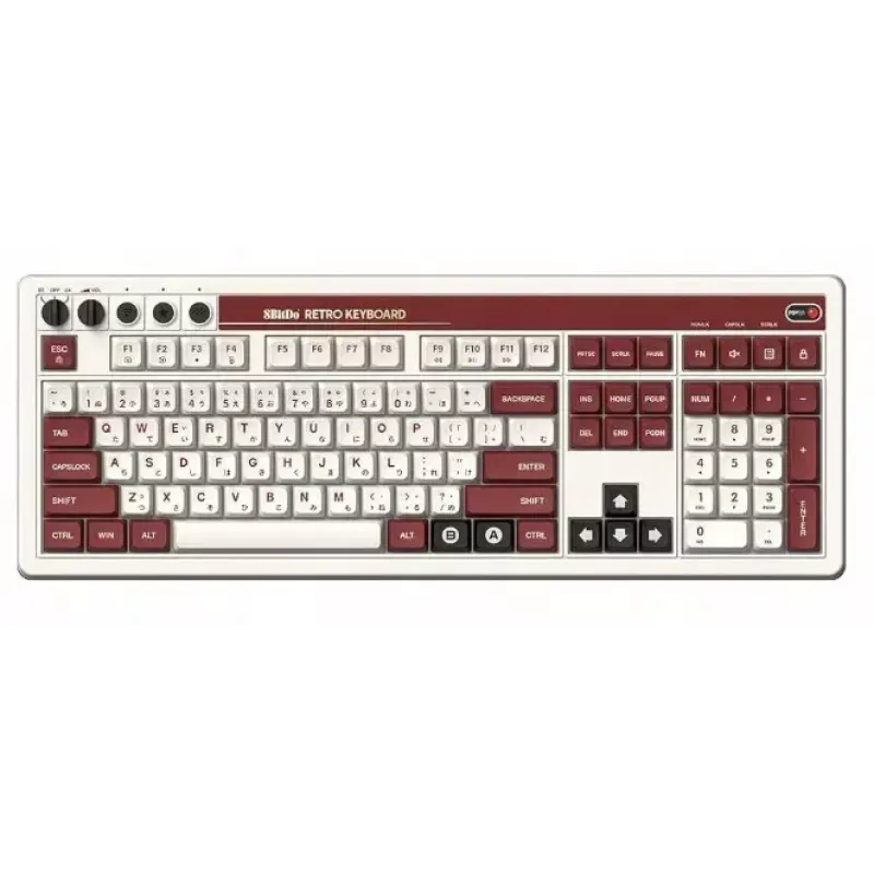 Mechanische Tastatur 8Bitdo RET00493 RGB-Hintergrundbeleuchtung kompakt