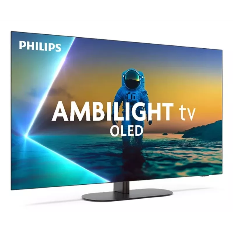 Philips 55OLED820/12 55 Zoll (139,7 cm) 4K Ultra HD OLED Smart-TV, Google TV, Ambilight, 120 Hz, WLAN, Bluetooth