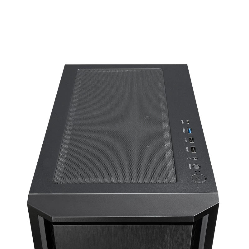 Chieftec AS-02B-OP Computergehäuse Midi Tower Schwarz