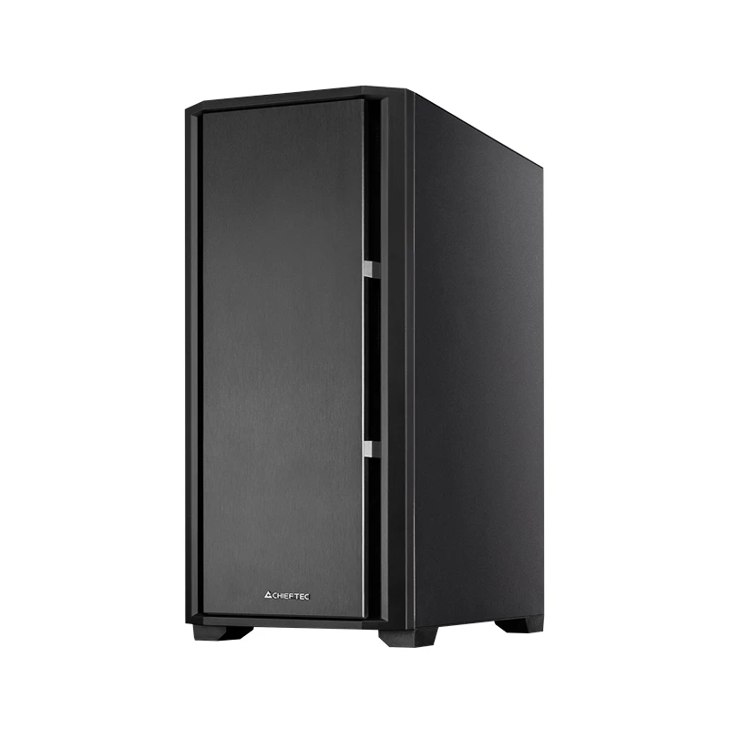 Chieftec AS-02B-TG-OP Computergehäuse Midi Tower Schwarz