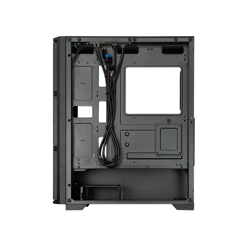 Chieftec AS-02B-TG-OP Computergehäuse Midi Tower Schwarz
