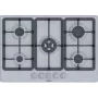 Bosch Serie 4 PGQ7B5K90 Kochfeld Edelstahl Einbau 75 cm Gas 5 Zone(n)
