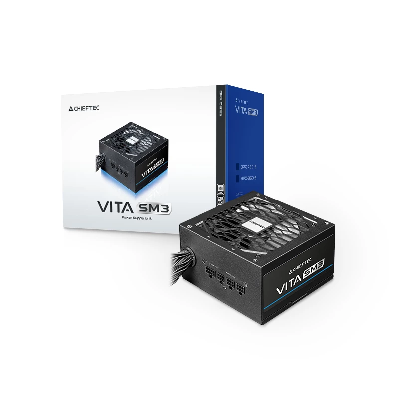 Chieftec Vita BPX-850-C Netzteil 850 W 20+4 Pin ATX ATX Schwarz