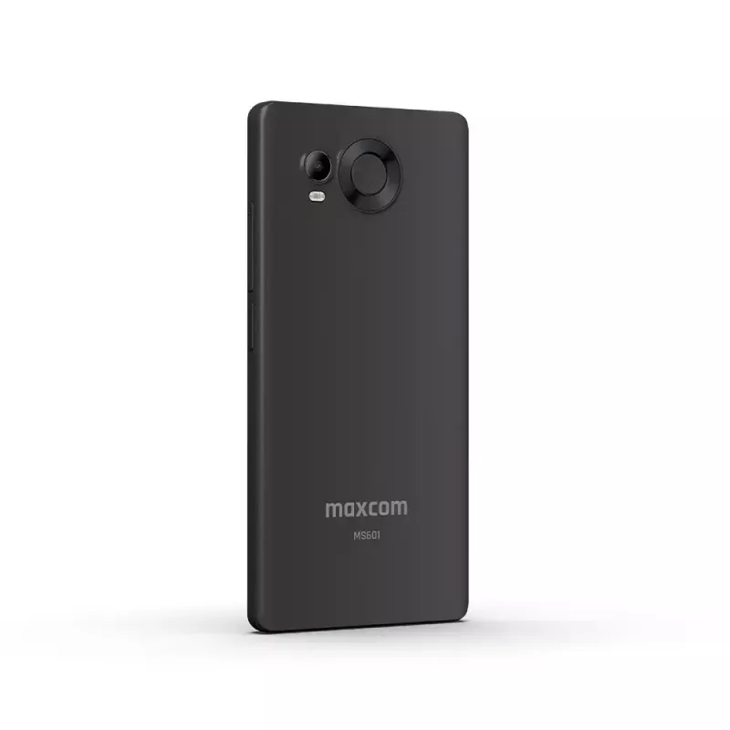 MAXCOM MS601 4G Smartphone für Senioren, 6 Zoll, 4GB/64GB, Android 14, Schwarz