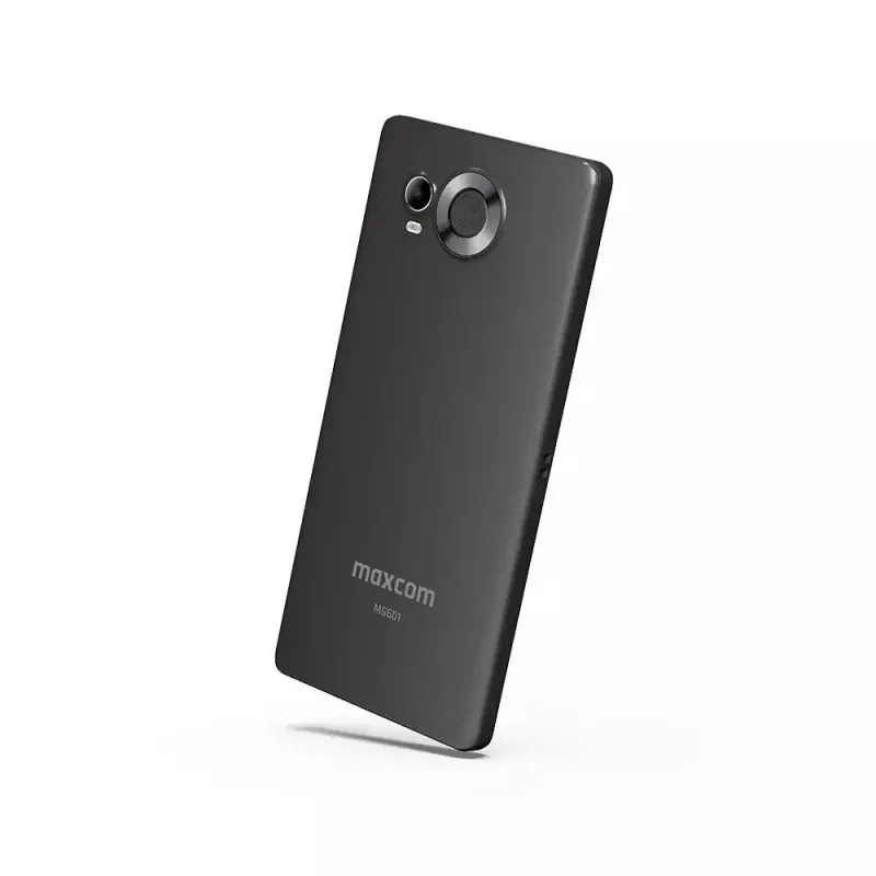 MAXCOM MS601 4G Smartphone für Senioren, 6 Zoll, 4GB/64GB, Android 14, Schwarz