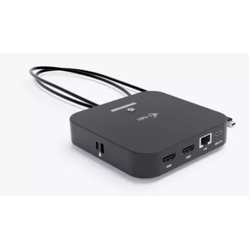 USB-C Dual HDMI Adapter ITEC C31DUALHDMIDPD100 — dual HDMI 4K@60Hz, USB-C Power Delivery 100W