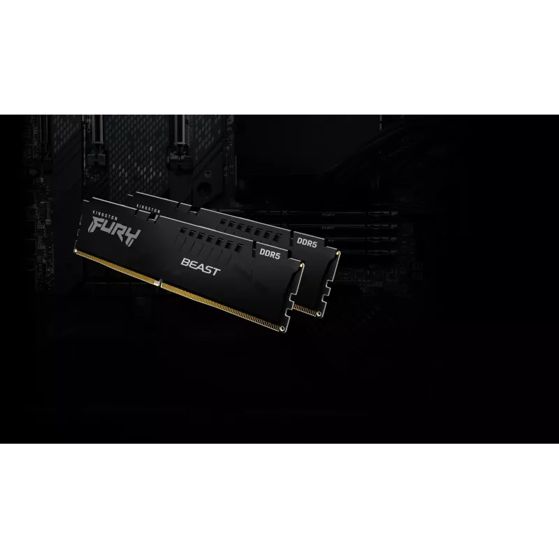 Kingston Technology FURY Beast 64GB 5600MT/s DDR5 CL36 DIMM Schwarz