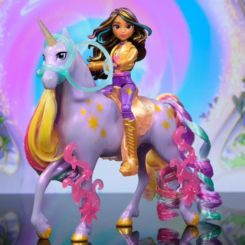 Puppenset Spinmaster Unicorn Academy Sophia & Wildstar 168 mm