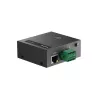 D-Link DOM-311-TSO 4G LTE IIoT RTU Gateway, 10/100 Mbit/s Ethernet, RS-232/485, Nano-SIM, 2 abnehmbare externe Antennen, 9–36 V DC, Schwarz