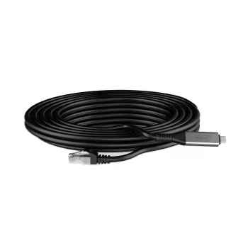 DIGITUS USB-C 3.2 Gen1 - RJ45 Ethernet-Kabel - CAT6a S/FTP Schwarz - 2m