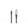 DIGITUS USB-C 3.2 Gen1 - RJ45 Ethernet-Kabel - CAT6a S/FTP Schwarz - 2m