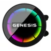 GENESIS NLG-2319 Computer-Kühlsystem Prozessor All-in-One-Wasserkühlung Schwarz