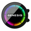 GENESIS NLG-2318 Computer-Kühlsystem Prozessor All-in-One-Flüssigkeitskühler Schwarz