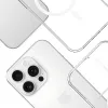 3MK Armor MagCase Hülle für iPhone 16 Pro Max, MagSafe, transparent, TPU
