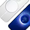 3MK Armor MagCase Hülle für iPhone 16 Pro Max, MagSafe, transparent, TPU