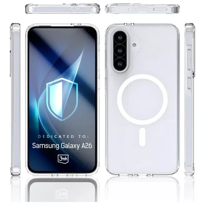 3MK Armor MagCase Schutzhülle für Samsung Galaxy A26 5G – schlankes, robustes Design