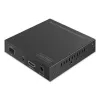 DIGITUS DS-55348 HDMI-Glasfaser-KVM-IP-Extender-Set, 4K/60 Hz, 40 km/300 m, IP 1G, Schwarz