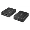 DIGITUS USB Extender - USB 2.0 4x USB-A ports 150m For use with CAT6 (or higher) Kabel