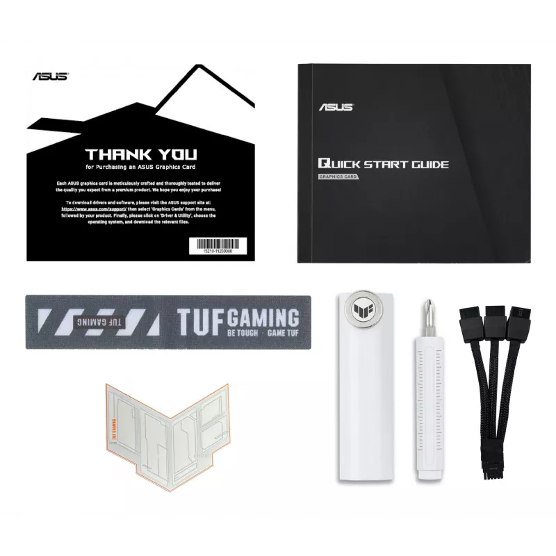 Grafikkarte ASUS TUF NVIDIA GeForce RTX 5070 Ti 16 GB GDDR7 256-Bit PCIe 5.0 3-Lüfter weiß