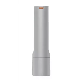 Hama FL60 LED-Taschenlampe, 60 lm, 30 m Reichweite, 3 Leuchtmodi, Aluminium, mit Batterien, Silber, 83 g