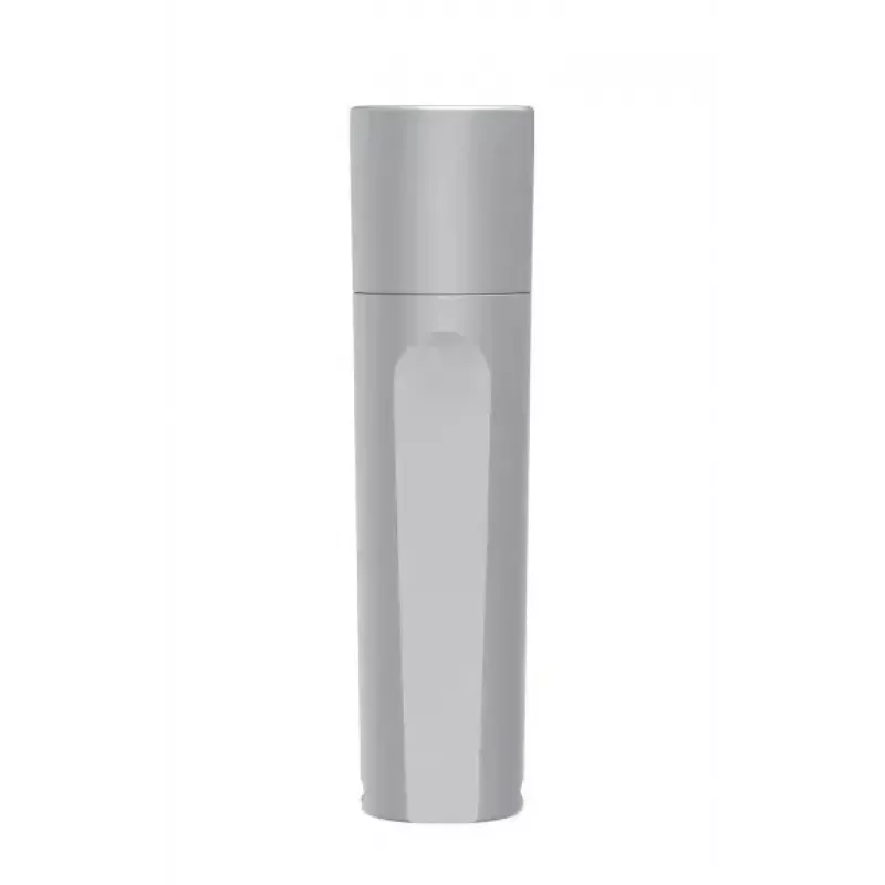 Hama FL60 LED-Taschenlampe, 60 lm, 30 m Reichweite, 3 Leuchtmodi, Aluminium, mit Batterien, Silber, 83 g