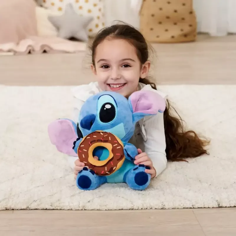 Plüschtier SIMBA Maskottchen Stitch mit Donut 25 cm Plüschfigur