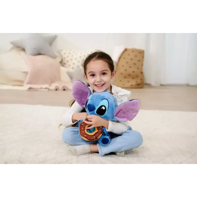 Plüschtier SIMBA Maskottchen Stitch mit Donut 25 cm Plüschfigur