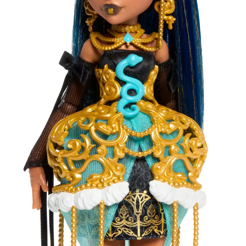 Monster High Scary Sweet Birthday Cleo De Nile Puppe im Partykleid mit Luftballon & Geschenk