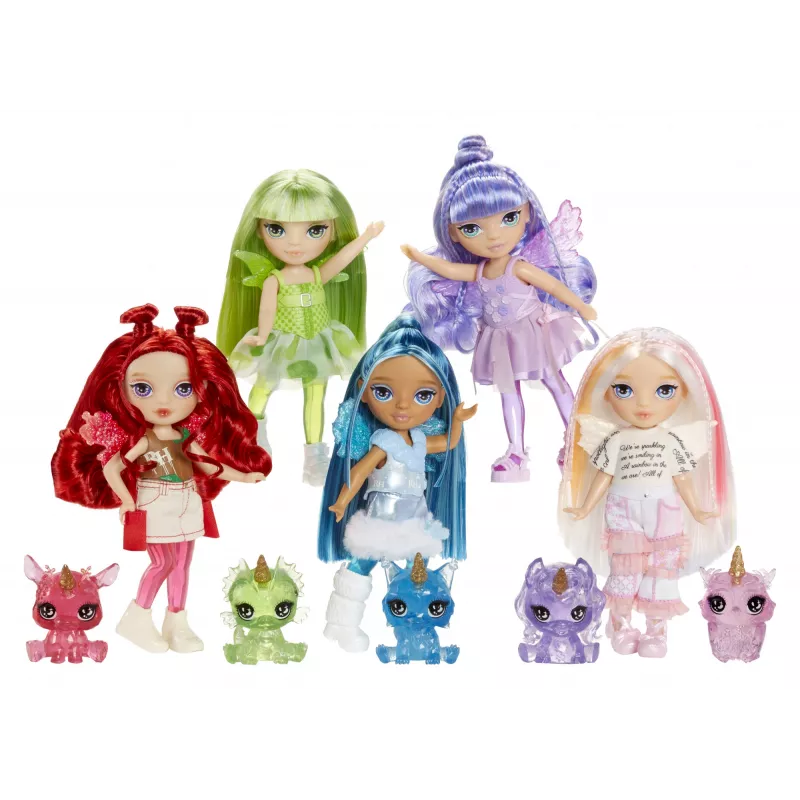 Rainbow High Littles Rainbow Fantasy Fairies Puppe - Emerald (Grün)