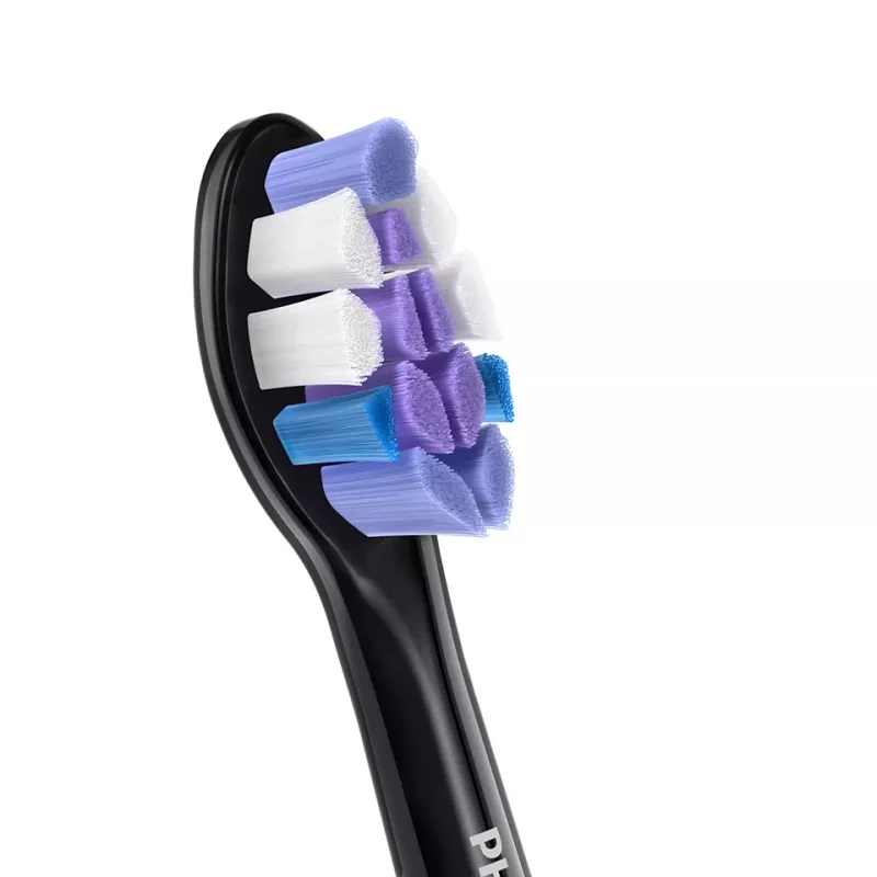 Philips Sensitive HX6052/88 2er-Pack Bürstenköpfe, 2 Stk., Schwarz, 3 Monate, Extra weich, Philips, Philips Sonicare