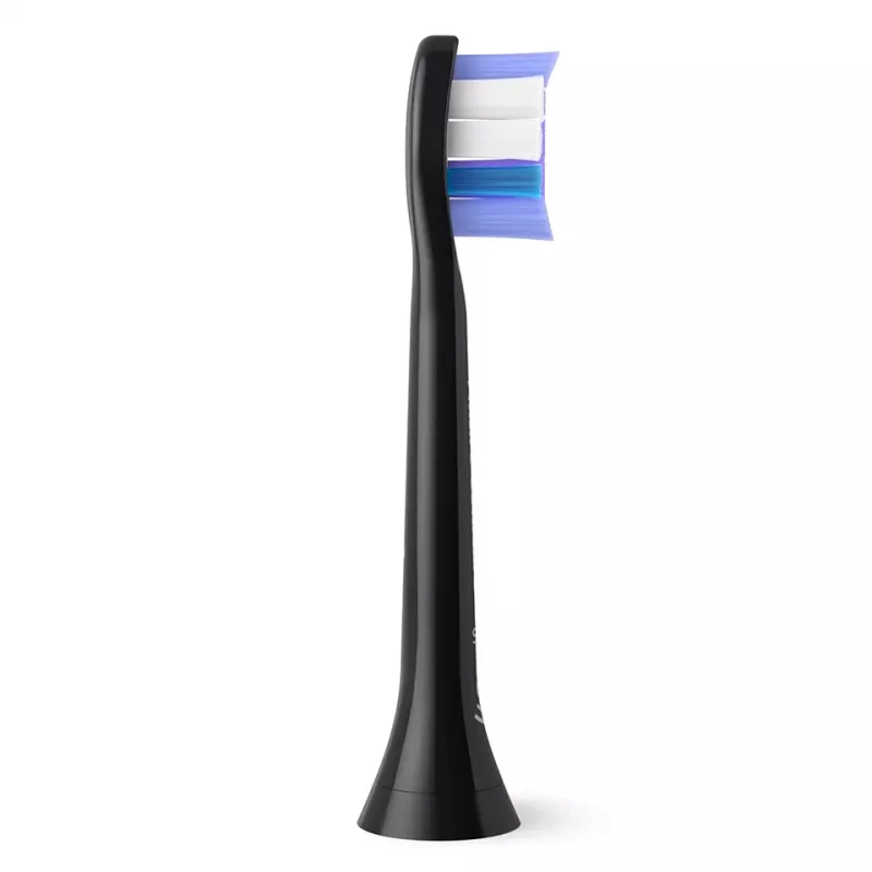 Zahnbürstenköpfe Philips HX6054/88 — 4er-Pack, extra-weiche Borsten, schwarz