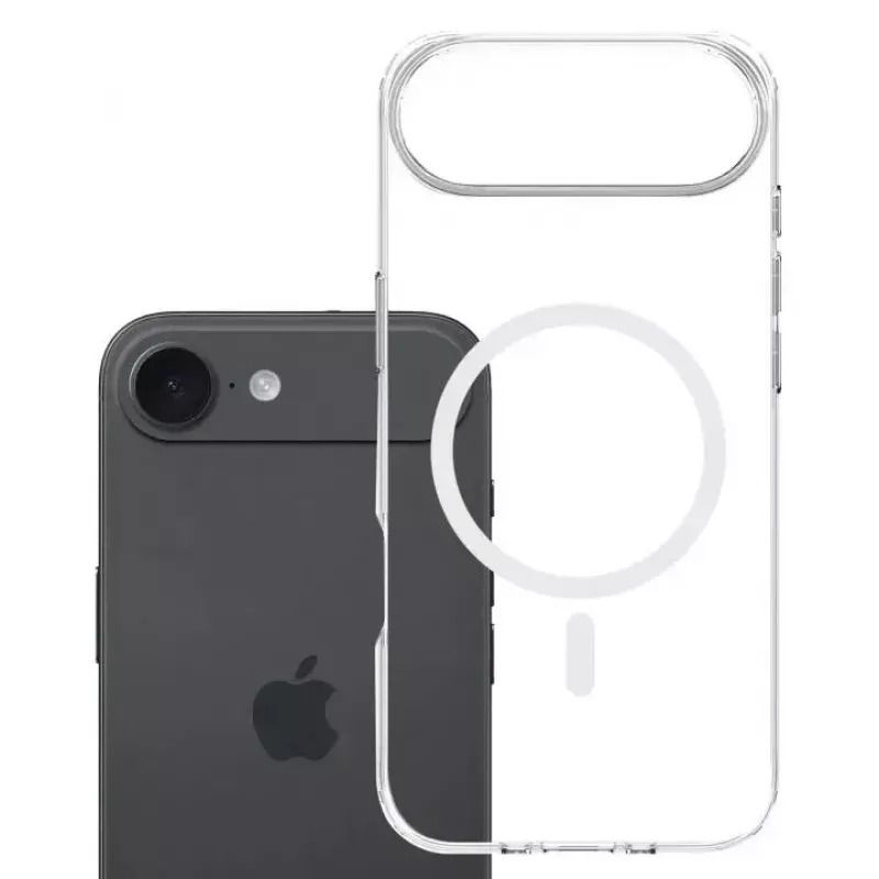 3MK Hülle für Apple iPhone 17 Air – transparente TPU/PU-Hülle, passend für 6,5 Zoll (16,5 cm) Bildschirm