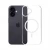 3mk Armor MagCase Hülle für Apple iPhone 17, MagSafe-kompatibel, TPU-Backcover, verstärkte Ecken, transparent