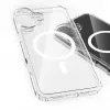 3mk Armor MagCase Hülle für Apple iPhone 17, MagSafe-kompatibel, TPU-Backcover, verstärkte Ecken, transparent