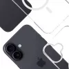 3mk Armor MagCase Hülle für Apple iPhone 17, MagSafe-kompatibel, TPU-Backcover, verstärkte Ecken, transparent