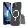 3mk Armor MagCase Hülle für Apple iPhone 17, MagSafe-kompatibel, TPU-Backcover, verstärkte Ecken, transparent