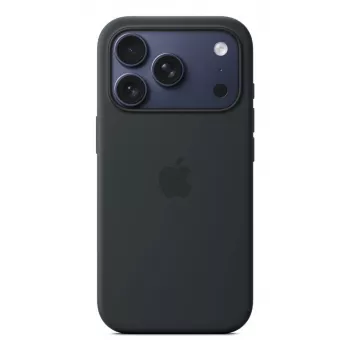 Apple Silikon Case mit MagSafe iPhone 17 Pro Schwarz