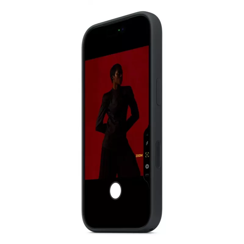 Apple Silikon Case mit MagSafe iPhone 17 Pro Schwarz
