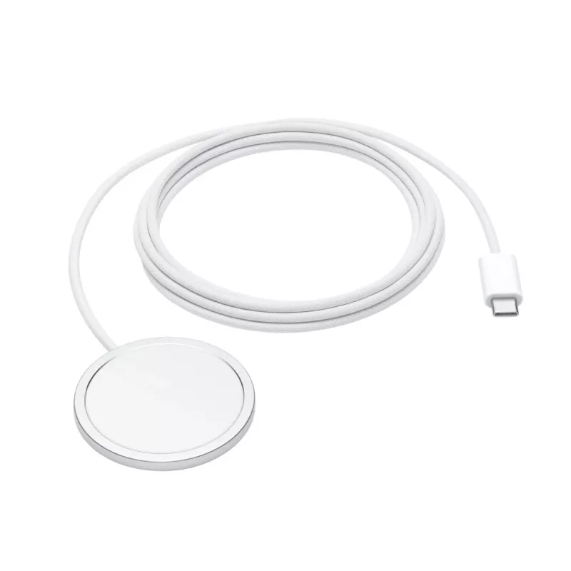 Mobilgeräte-Ladegerät Apple MGDM4ZM/A Kabelloses Schnellladen 2 m Weiß