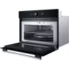 Whirlpool WMW57DHMX Schwarz, Edelstahl Kombi-Mikrowelle Einbau 40 L 900 W
