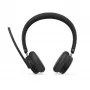 Lenovo 6550 Headset Kabellos Kopfband Office/Callcenter USB Type-C Bluetooth Schwarz