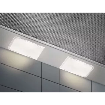Einbau-Dunstabzugshaube Electrolux LFP326S, 598 mm, Aluminium-Fettfilter, 410 m³/h