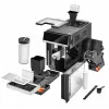 Amica Elegance CM 7011 Espressomaschine, Stahlmahlwerk, integriertes Milchaufschäumsystem