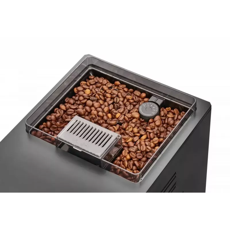 Amica Elegance CM 7011 Espressomaschine, Stahlmahlwerk, integriertes Milchaufschäumsystem