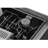 Amica Elegance CM 7011 Espressomaschine, Stahlmahlwerk, integriertes Milchaufschäumsystem